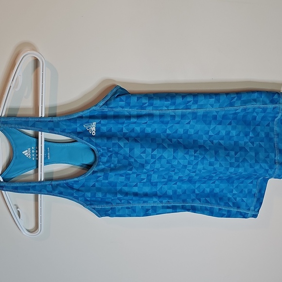 Adidas Small Blue Active 360 Athletic Tank Top - Picture 2 of 6